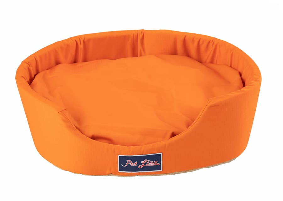 Pet Line Krevet za pse Oval Orange 72cm