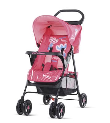 Chipolino Baby Max kišobran kolica Carolina pink