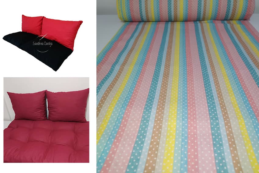 Jastuci za garniture od paleta - 160 x 50 x 50 cm - Stripes