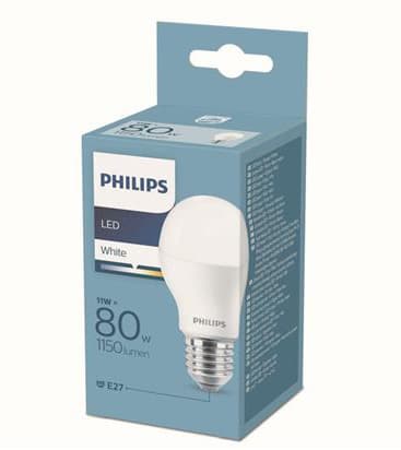 Philips LED sijalica 11W(80W) E27 WH 3000K