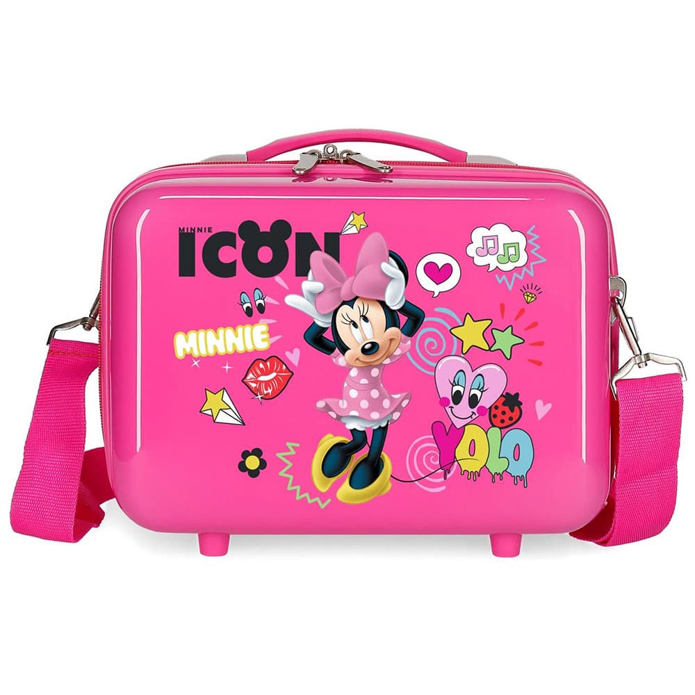 Disney ABS Neseser Kofer Enjoy Minnie Icon Pink 25639