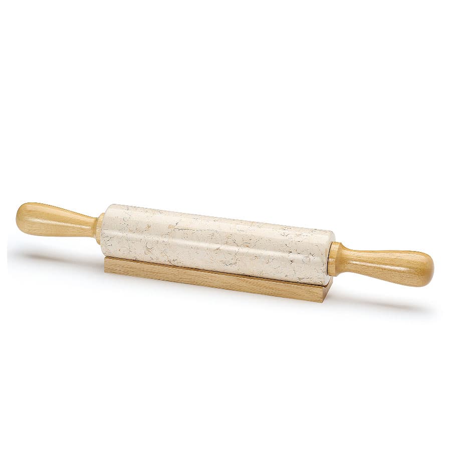 KUCHENPROFI Mermerna oklagija sa drvenim ručkama