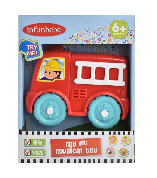 INFUNBEBE Igračka Za Bebe vatrogasno vozilo 6+