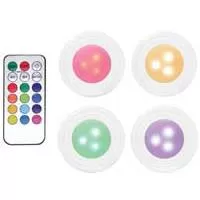 Kliknite za detalje - Set RGB LED baterijskih lampi PL9188