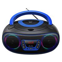 Kliknite za detalje - Bluetooth CD boombox FM radio Denver TCL-212BT plavi