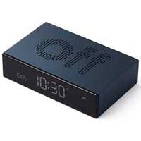 Kliknite za detalje - Reverzibilni stoni sat sa alarmom Lexon Flip Premium Blue