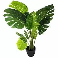 Kliknite za detalje - Philodendron Monstera Veštačka Dekorativna Biljka u Saksiji Atmosphera Createur d interieur