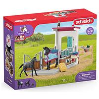 Kliknite za detalje - Schleich® Horse Club figure - Boks za konje sa konjima 42611