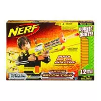 Hasbro Nerf Puška Nstroke Recon CS-6   21309 - Hasbro Nerf Puška Nstroke Recon. U osnovnoj verziji je ispaljivač, a uz dodatke postaje ispaljivač za svaku misiju. 