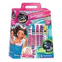 Kliknite za detalje - Clementoni Crazy Chic Set za nokte Glow in the dark CL18689