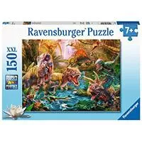 Kliknite za detalje - Ravensburger Puzzle slagalica 150 XXL delova Napad T-Reksa 13348