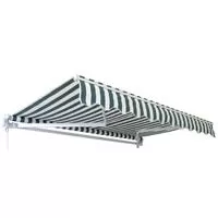 Kliknite za detalje - Tenda za zid ili plafon - Stripes 3x2 m zelenobela