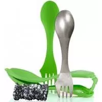 Kliknite za detalje - Višenamenski pribor za jelo Light My Fire Ultimate Spork Kit OE0LM 55702340 green