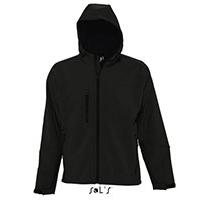 Kliknite za detalje - Sols Muška Softshell jakna sa kapuljačom Replay Black veličina XL 46602