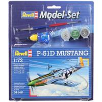 Kliknite za detalje - Revell maketa aviona sa priborom Model Set P-51D Mustang RV64148/5006