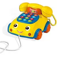 Kliknite za detalje - Telefon na vuču Pertini toys 0663-01