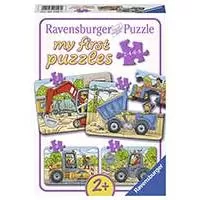 Kliknite za detalje - Moje prve slagalice Ravensburger - Građevinska vozila 06946