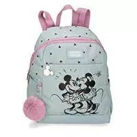 Kliknite za detalje - Ranac 35cm sa pregradom za tablet Disney Mickey and Minnie kisses 37921