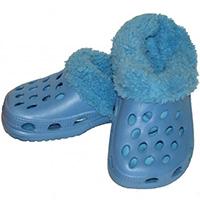 Kliknite za detalje - Zimske papuče za decu od EVA pene broj 28 plave