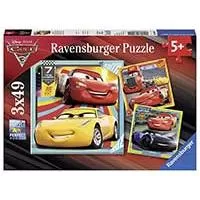 Kliknite za detalje - Ravensburger Puzle 3x49 Disney Cars 08015