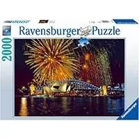 Kliknite za detalje - Puzzle slagalica 2000 delova Vatromet iznad Sidneja Australija Ravensburger 16622