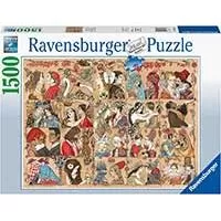 Kliknite za detalje - Puzzle slagalica 1500 delova Ljubav kroz vekove Ravensburger 16973