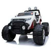 Kliknite za detalje - Dečiji automobil na akumulator Monster Truck Beli Dvosed