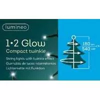 Kliknite za detalje - Lumineo Novogodišnje stepenaste LED lampice 1-2-glow Compact 6 nivoa 540 LED 49.5431