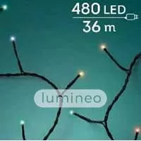 Kliknite za detalje - Lumineo Novogodišnje lampice za spoljnu i unutrašnju upotrebu Multicolor 36m 480 LED 49.4187