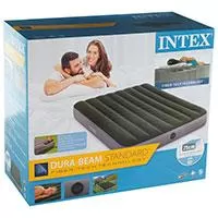 Kliknite za detalje - Intex Full 64762 Dura-Beam Standard Downy Krevet Na Naduvavanje 137x191x25 cm Sa Nožnom Pumpom