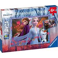 Kliknite za detalje - Puzzle 2x24 dela Disney Frozen II Ledene avanture Ravensburger 05010