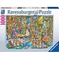 Kliknite za detalje - Ravensburger Puzzle 1000 delova - Ponoć u biblioteci 16455