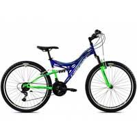 Kliknite za detalje - Bicikl MTB CTX260 26 18HT plavo-zelena