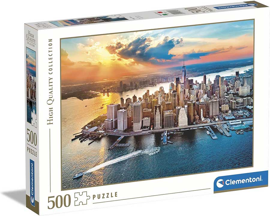 Puzzle slagalica 500 delova Njujork Clementoni HQC 35038 - thumbnail 0