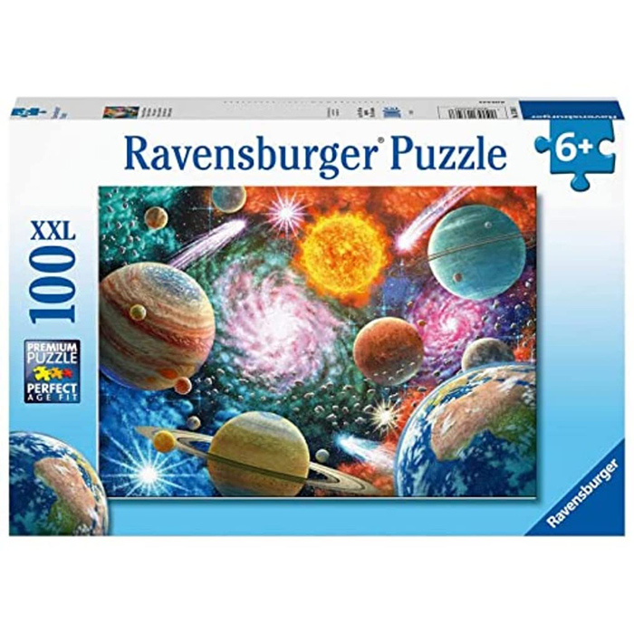 Ravensburger Puzzle slagalica 100 XXL delova Zvezde i planete 13346 - thumbnail 0