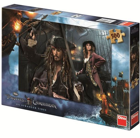 Dino puzzle 500 kom Pirati s Kariba - Jack Sparrow i Angel 123935 -  Prodaja, Cena