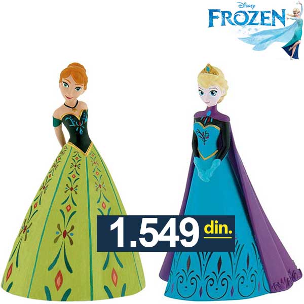 Bullyland Disney Figurica Zaleđeno kraljevstvo - Frozen - Ana i Elza onLine  Prodaja, Cena | Sve Za Kuću