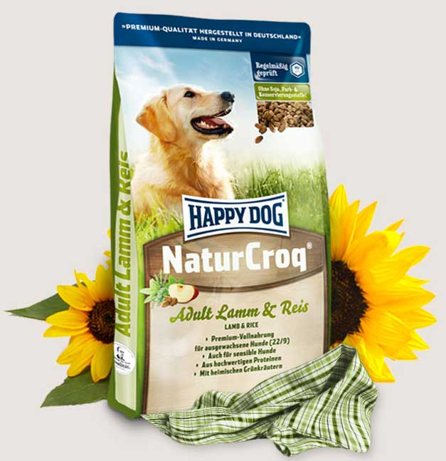 Happy Dog Hrana za pse Naturcroq - jagnjetina i pirinač - pakovanje 15kg + 2kg GRATIS - thumbnail 0