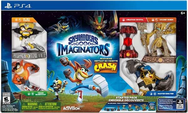 Skylanders Imaginators Starter Pack Crash Bandicoot Edition Sony PS4 87883EM - thumbnail 0