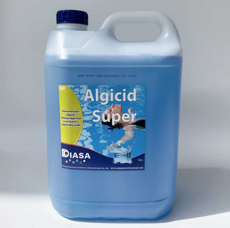 Algicid Super Koncentrovano sredstvo za tretman vode u bazenima 020045 5  lit. - Prodaja, Cena