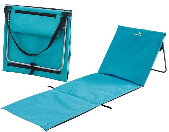 Sklopiva Prenosiva Ležaljka Easy Camp Sun Beach Blue 420013 - Prodaja, Cena