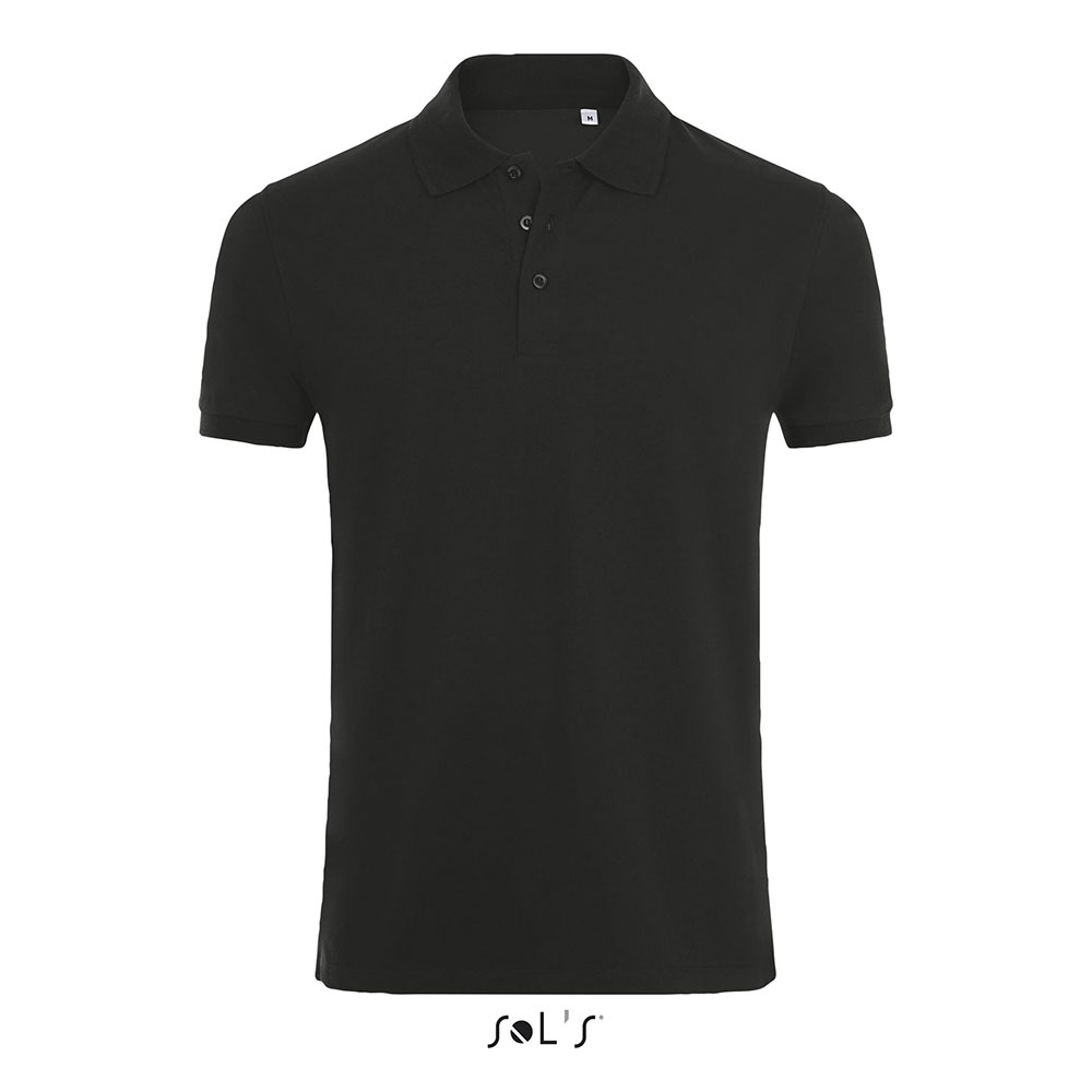 Sols Muška majica sa kragnom Phoenix Black veličina S 01708 - Prodaja, Cena