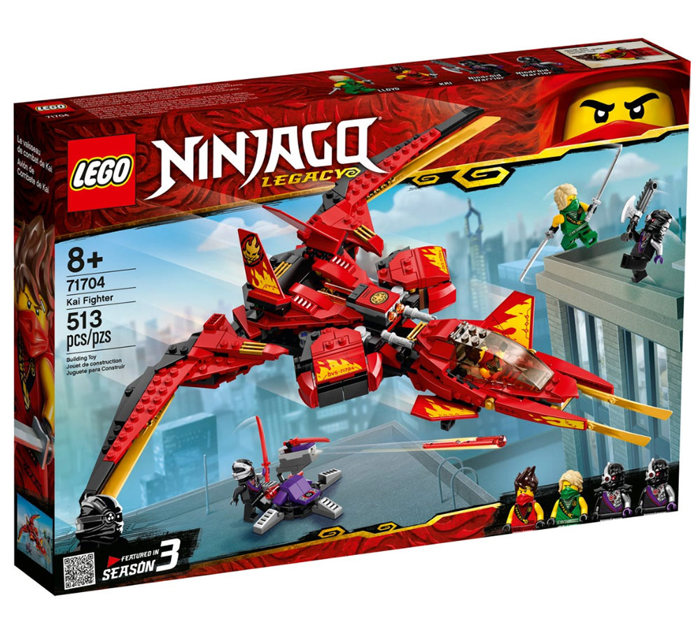 LEGO® Kocke NINJAGO - Kai Fighter 71704 - thumbnail 0