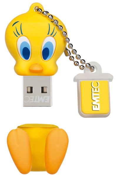 Emtec USB 2.0 Refill L100 8GB oblik Tweety 70134 - thumbnail 1