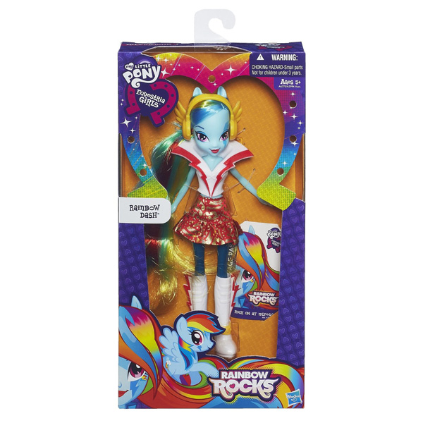Hasbro My Little Pony Lutka Equestria Girl Rainbow Dash A3994 - thumbnail 1