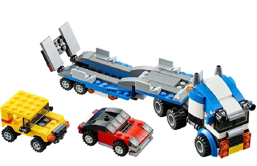 LEGO® Creator kocke 3u1 Transporter LE31033 - thumbnail 1