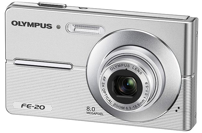 Olympus FE-20 - digitalni fotoaparat - 8 MP - thumbnail 1