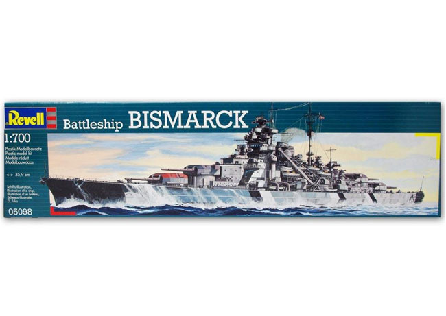 Revell maketa Borbeni brod Bismarc RV05098/150 - thumbnail 1