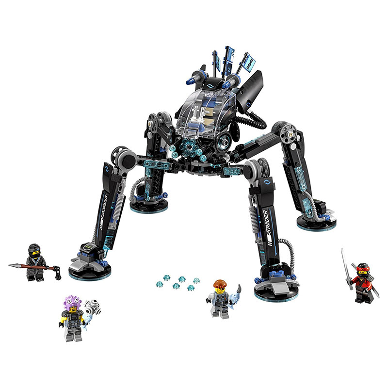 LEGO® NINJAGO kocke  Water Strider - Dugonogi vodohodač 494 dela 70611 - thumbnail 1