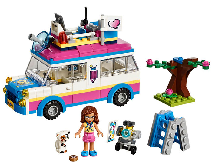 LEGO® FRIENDS Kocke - Olivijino vozilo za misije 41333 - thumbnail 1